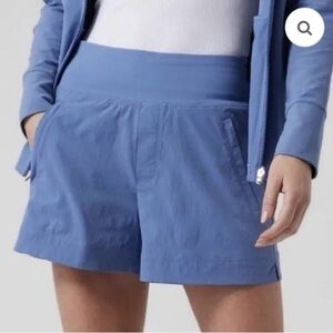 Athleta trekkie north High Waist Blue Women's Shorts